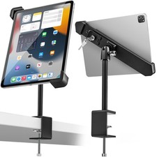 woleyi Anti-Theft Retail Kiosk Tablet Stand - Dual Security Lock 360 Swi