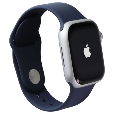 Apple Watch Series 9 (GPS Only) A2978 41mm Silver Aluminum / Blue
