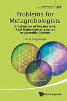 Problems For Metagrobologists Singmaster David Taschenbuch Englisch 2016