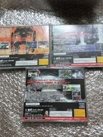 Lot 3 Shining Force III 3 Scenario 1 2 3 W/Manual Sega Saturn SS Good Used Game