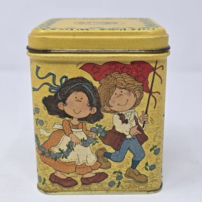 Hallmark 1970's Tin Bank Box Bicentennial 200th Anniversary of USA Collectible