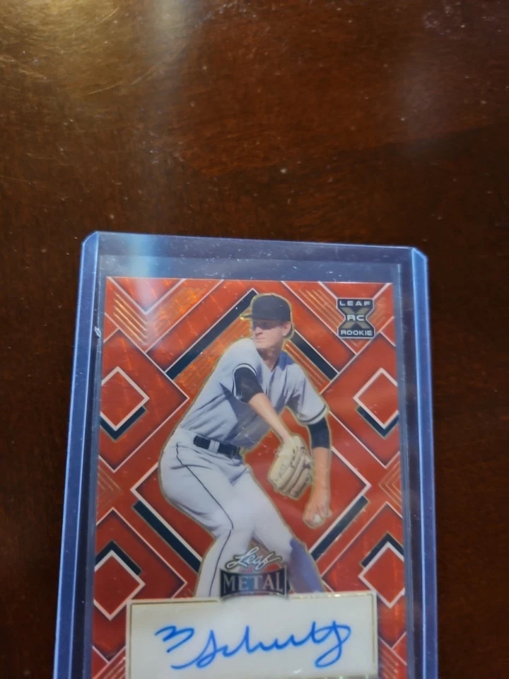 2022 Leaf Metal Baseball Noah Schultz Auto Autograph 1/1 - Image 2 of 4