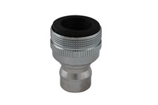 PP800-6 Faucet Aerator Adapter With Small Diameter Nipple, Chrome Plated, No ...