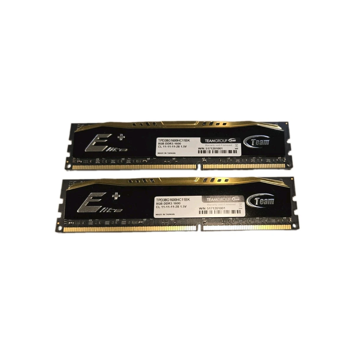 Preços baixos em Team Group DDR3 SDRAM Memória (RAM) para