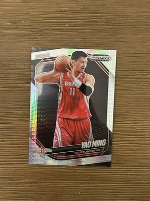 2024-25 Panini Prizm Black Yao Ming Hyper Prizm #264 Houston Rockets