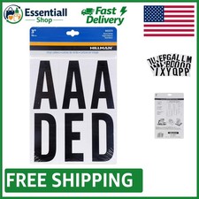 Versatile 3-Inch Black Letters and Numbers Kit - Perfect for All Signage Needs