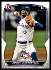 2023 Bowman Draft Juaron Watts-Brown RC Toronto Blue Jays #BD-113