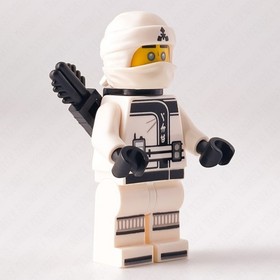 🌈 LEGO Zane Minifigure njo0318 Ninjago The LEGO Ninjago Movie 70615