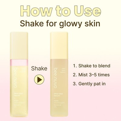 BEENUVO Glow Mist Serum 80ml K-Beauty