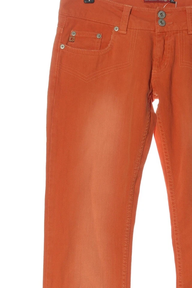 BLEND SHE Vaquero rectos Mujeres Vaquero Talla EU 38 naranja claro look casual - Imagen 3 de 4