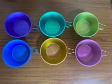 Snow Peak Limited Edition Sierra Cup Land Station 6 Color Complete Set #b8b31e