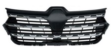 Fits Renault Trafic Front Grille Black With 5 Chrome Mouldings 21-
