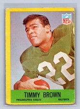1967 Philadelphia Timmy Brown #136