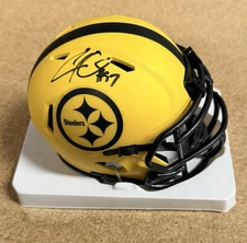 Cam Heyward Signed Pittsburgh Steelers Yellow Rave Mini Helmet With PSA/DNA COA