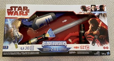 Star Wars Blade Builders Path of Force Lightsaber 2 In 1 Jedi And Sith Modes