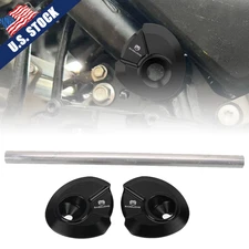 Black For CFMOTO 450MT IBEX450 Motorcycle Frame Body Hole Screw Cap Nuts Cover