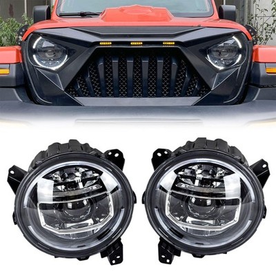 American Modified AMJPCC00101 Halo Headlights for Jeep Wrangler