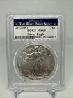 2012-(W) SILVER EAGLE PCGS MS69 STRUCK AT WEST POINT MINT BLUE LABEL
