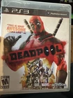 Deadpool (Sony PlayStation 3, 2013). Tested And Works. No Manual