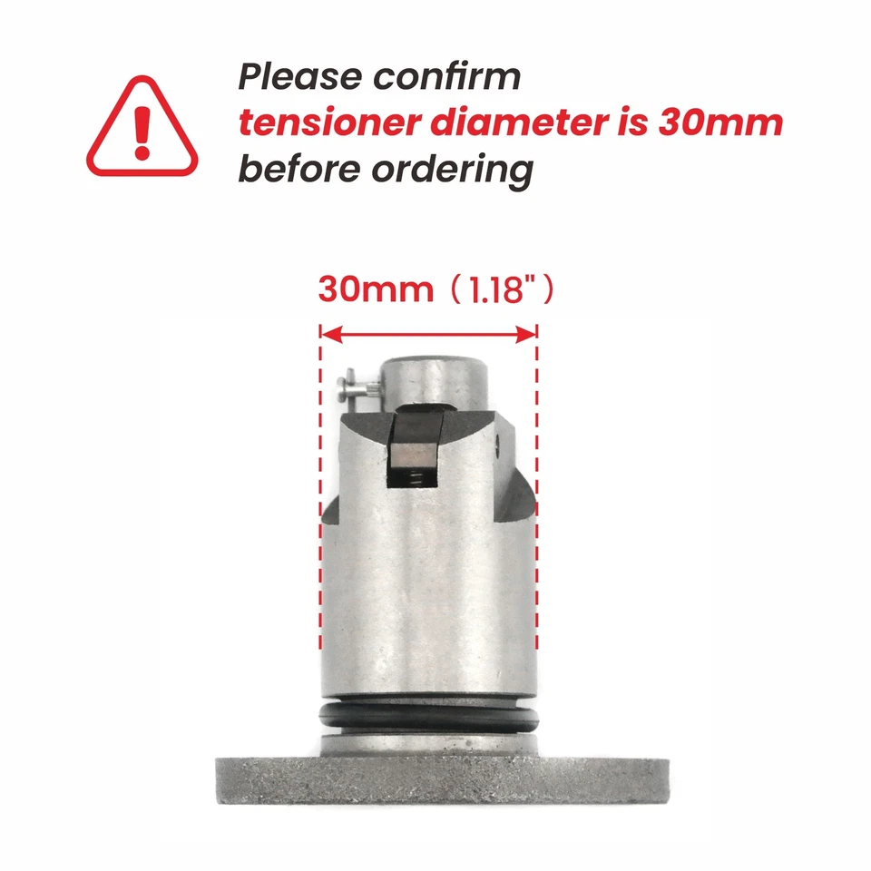 Timing Chain Kit for 98-99 Toyota Corolla Chevrolet Prizm 1.8L 30mm tensioner - Image 2 of 4