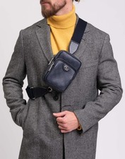 RRP€1126 GUCCI OPHIDIA Coated Canvas Crossbody Bag GG Logo Adjustable Strap