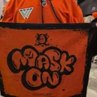 STANLEY CUP PO 2026 ROUND 1 GAME 6 RALLY TOWEL Mask On Anaheim Ducks OC