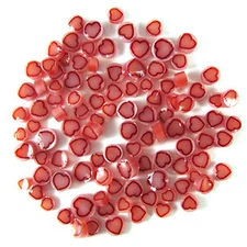 Heart Murrine 2204-96 Millefiori COE 96 Glacial Art Glass Fusing Supplies