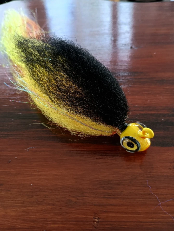 Plantilla de sonajero sin malezas de 7" 5/8 oz lubina de pavo real muskie lucio lubina rayador agua salada Foto 2 de 4