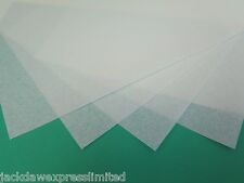 Vellum Parchment White Paper A5 or A6 115gsm Suitable for use with Embossing Mat