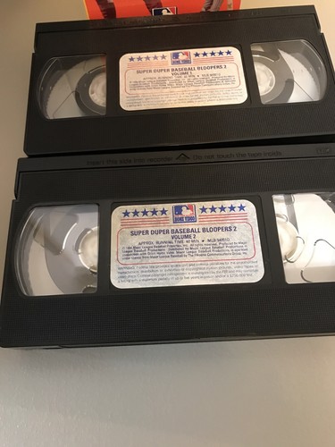 VHS Super Duper Baseball Bloopers 2 - Major League Baseball Video - Picture 6 of 6