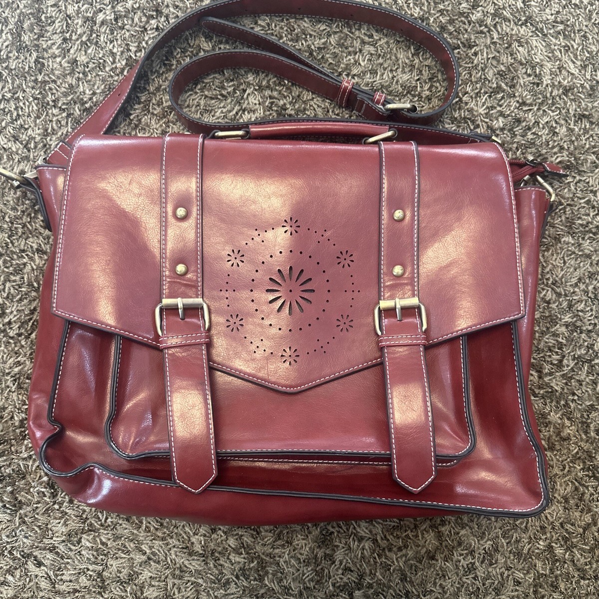 Ecosusi Women's Backpack Briefcase Women's Ecosusi Faux