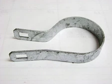 allFENZ  2-3/8 in. Galvanized Chain-Link Tension Band-10 Pack