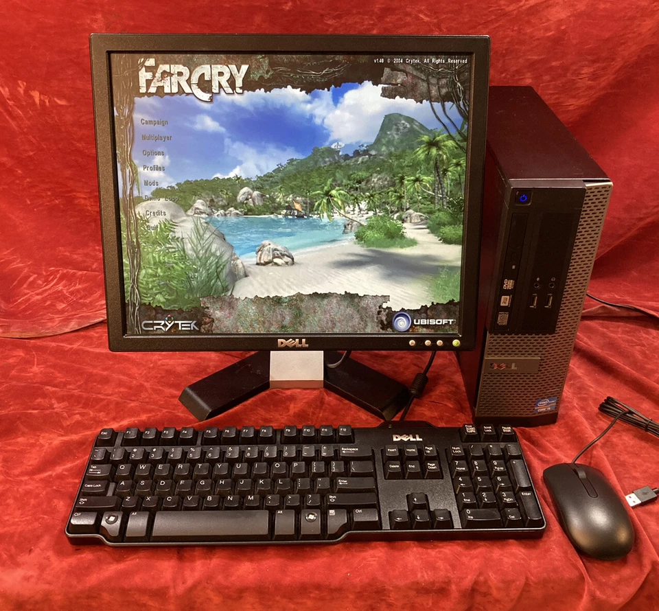 Dell Windows XP SISTEMA DE JOGOS SUPER RÁPIDO processador i5 SSD Radeon GPU COMPLETO - Imagem 3 de 4