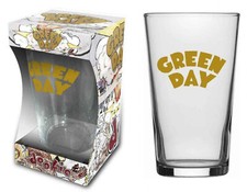 Green Day Dookie Trinkglas Bierglas-Beer Glass  NEU & OFFICIAL! Metal