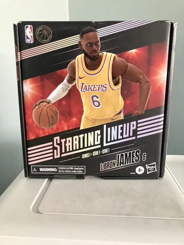 2022 Hasbro Starting Lineup Lebron James Sealed in Box Los Angeles Lakers NBA