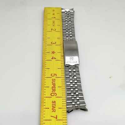 18 mm Curved End Links Seiko 8123-6080 Vintage G1054 Watch