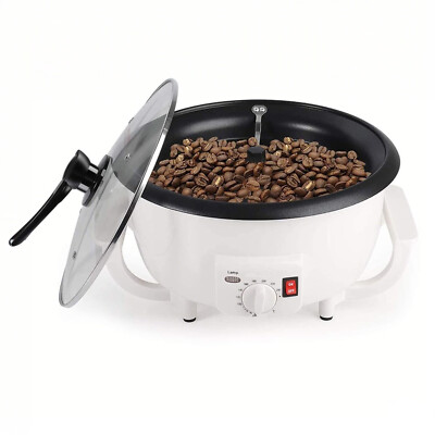 750g Elektrischer Kaffeeröster Kaffeeröstmaschine 0-240  Temperatureinstellung