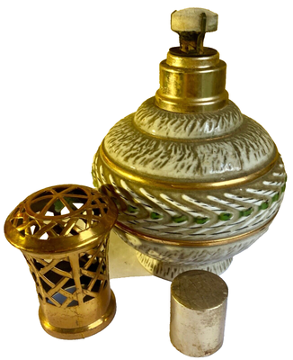 Lampe Berger en céramique grès émaillé signée Breugnot