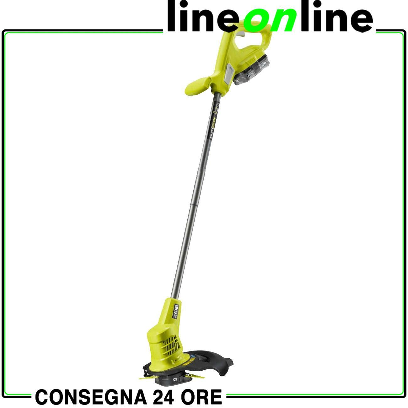 Tagliabordi batteria Ryobi RY18LT25A-120P leggero | Taglia bordi max 25 cm