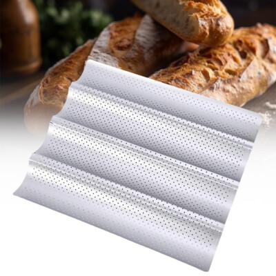 Non-Stick Baguette Baking Tray – Wave Mold for Perfect French