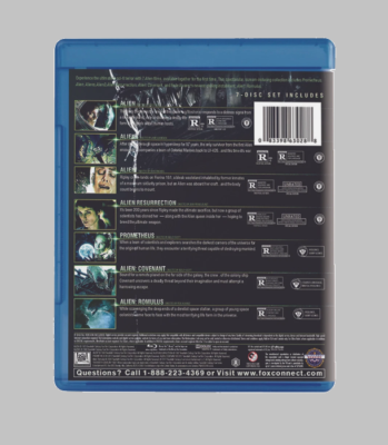 ALIEN: The Complete 7-Film Collection (BLU-RAY, Box-Set) Free