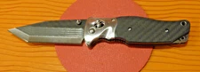 SOG Tomcat 3.0 LTD Carbon Fiber/VG-10 Combo Blade Axis Lock-Discntnd!/ULTRA RARE