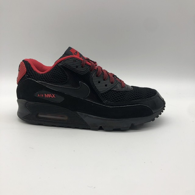 Size 8 - Nike Air Max 90 Black/Red for 