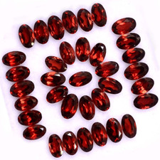 Wholesale 100 Pcs Natural Mozambique Garnet 5mmx3mm Calibrated Loose Gemstones