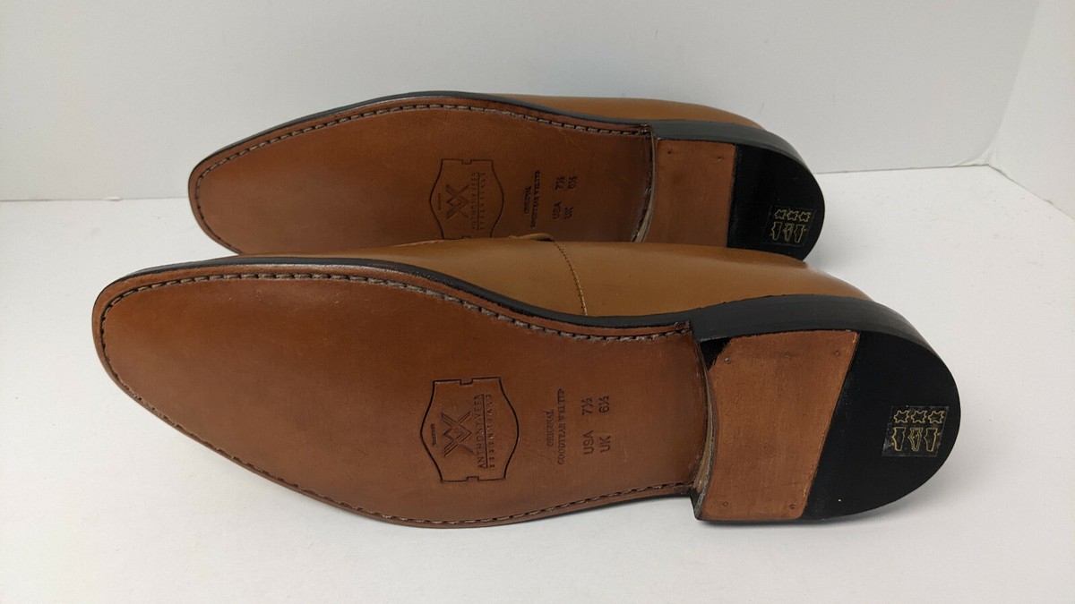 Anthony Veer Men\'s Brown Suede Tassel Loafers slip on Dress Shoes Pre-Owned Amazon.com | Anthony Veer Kennedy Tassel Loafer for Men  main image 2