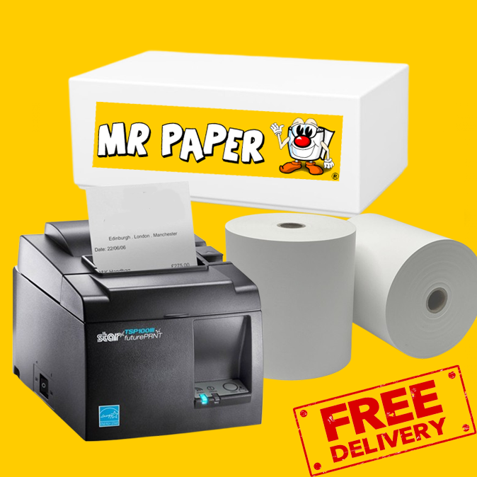 Star TSP-143 Thermal Printer Rolls (Box of 20 Rolls)