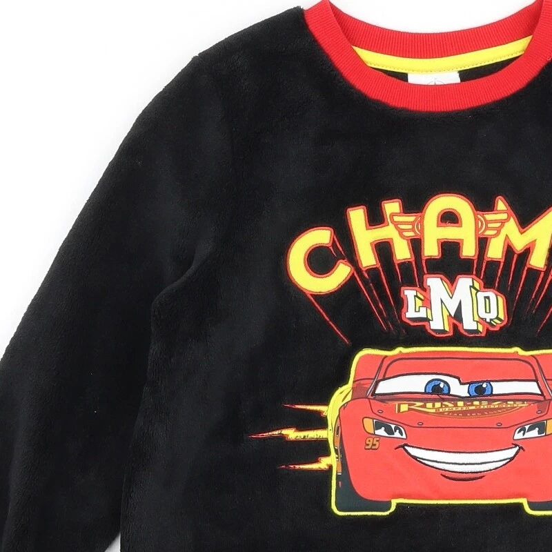 ALEXANDER MCQUEEN Felpa pullover in poliestere nera per ragazzi taglia 7 8 anni pullover Lightn