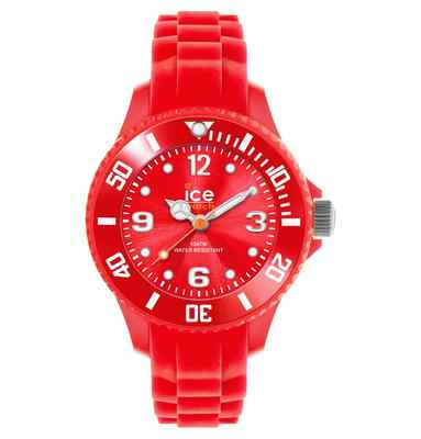 Mens Watches Ice Watch Herren Orange Ice Watch Uhr Sili Red Unisex