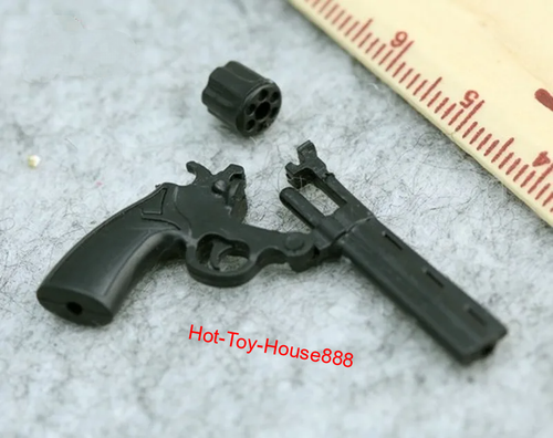 Modello pistola in plastica Kohler Python 357 revolver scala 1:6 per action figure 12 - Foto 4 di 6