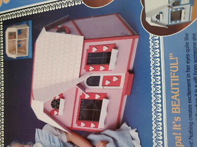 The Sweet Heart Wooden Dollhouse Kit Complete Tudor Style Dura